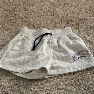 Nike Gray Athletic Shorts with Adjustable Fit